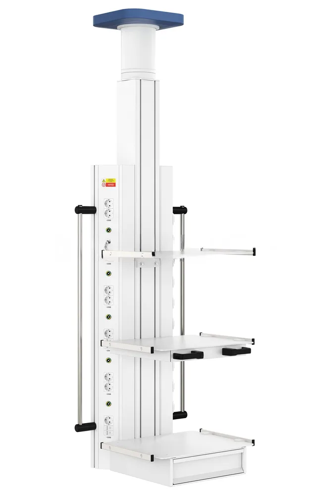 Потолочная медицинская консоль CADUCEUS CC-V вертикальная, фото 1
