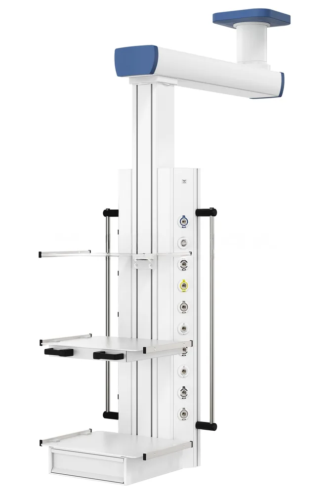 Потолочная медицинская консоль CADUCEUS C1-V одноплечевая вертикальная, фото 3