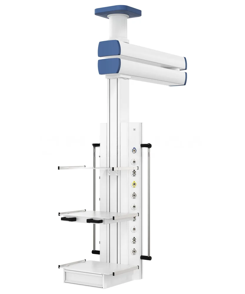 Потолочная медицинская консоль CADUCEUS C2-V двухплечевая, фото 3