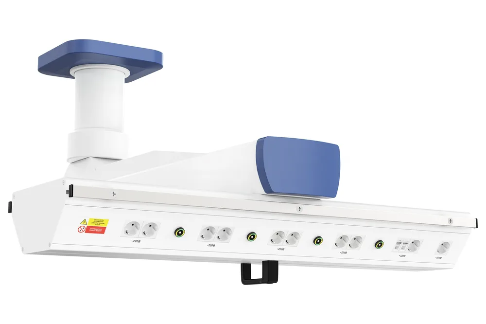 Потолочная медицинская консоль CADUCEUS C1E-AL одноплечевая, фото 1