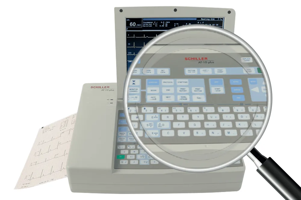 Электрокардиограф SCHILLER CARDIOVIT AT-10 plus, фото 3