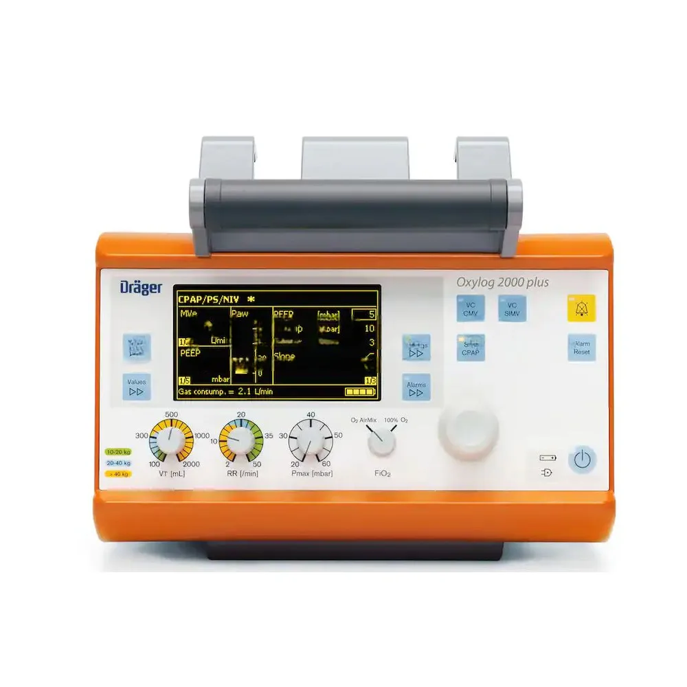 Dräger Oxylog 2000 plus Аппарат ИВЛ, фото 1