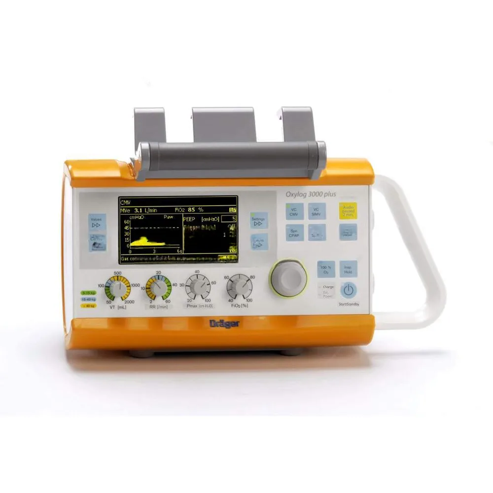 Dräger Oxylog 3000 plus Аппарат ИВЛ, фото 2